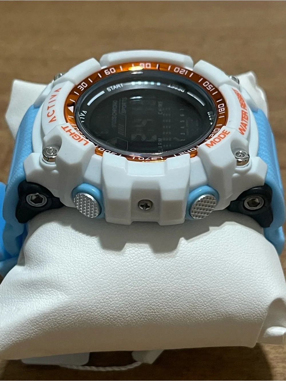 Activa X Invicta Digital Men's Watch - 56mm. Light Blue